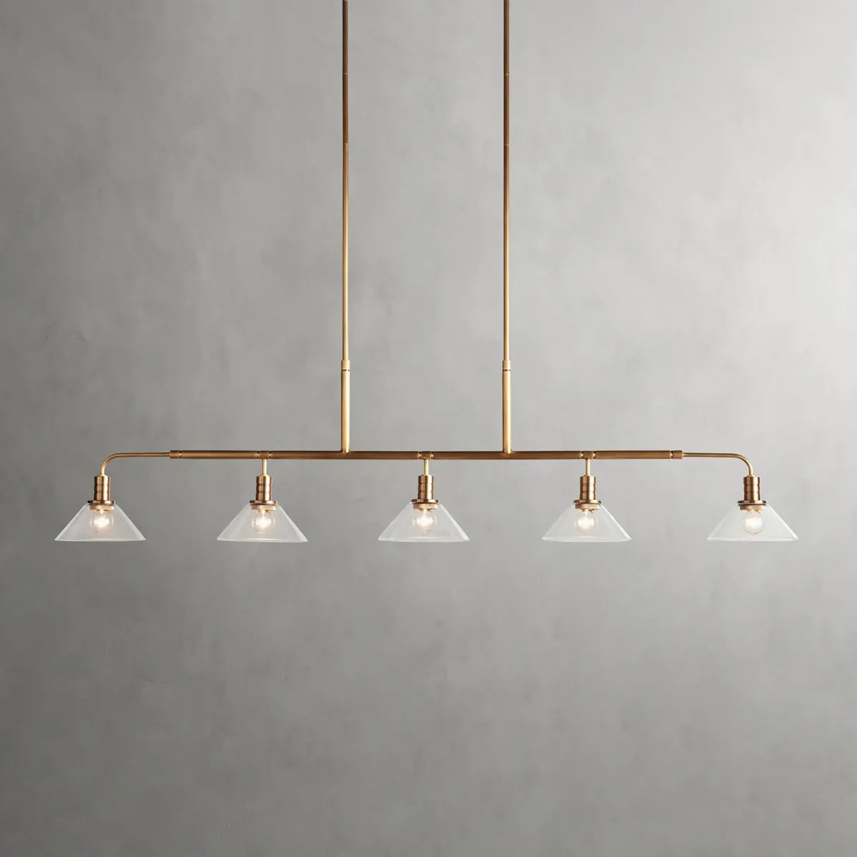 theron linear chandelier