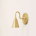 brass wall lamp