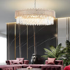 chain crystal chandelier