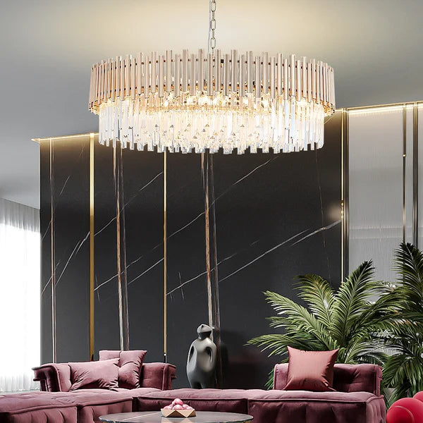 chain crystal chandelier