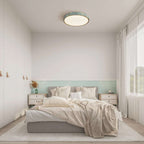 blue brass ceiling light