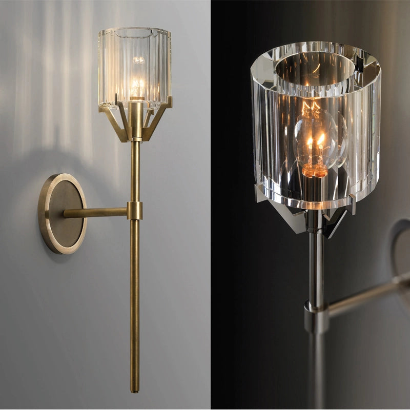 k9 crystal wall light
