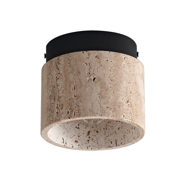 round flush mount ceiling lamp