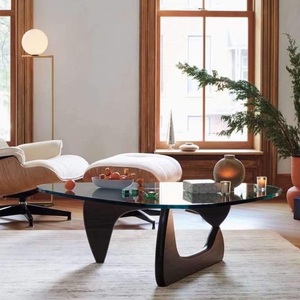 modern wood coffee table
