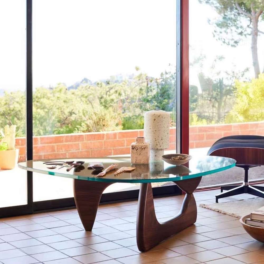 glass coffee table