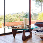 glass coffee table