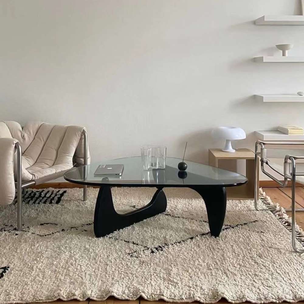 glass end tables