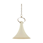 Radcliff Pendant - Flared Metal Shade Hanging Light | JosenArt