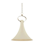 Radcliff Pendant - Flared Metal Shade Hanging Light | JosenArt