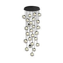 Trufa Suspension Lamp – Transparent Handmade Glass Pendant with Alabaster - View 10
