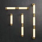 Tube Alabaster Wall Lamp | Modern Minimalist Cylinder Wall Sconce