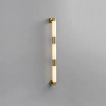Tube Alabaster Wall Lamp | Modern Minimalist Cylinder Wall Sconce - View 7