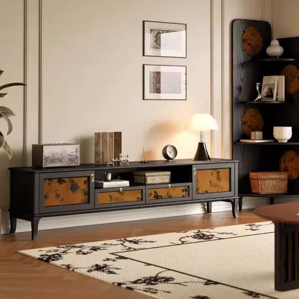 black tv console