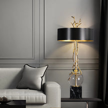 crystal table lamp