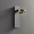 shielded light wall sconce