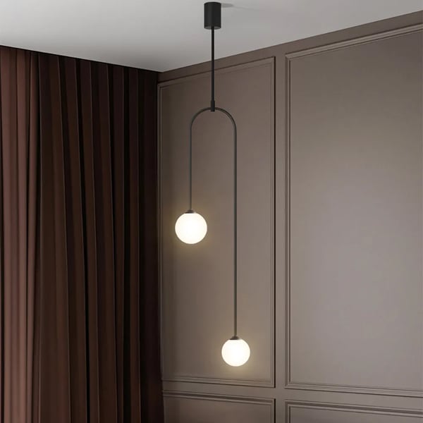 hanging globe light
