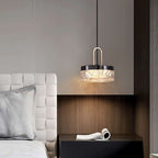 black and gold chandelier