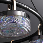 stylish black and gold lighting