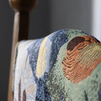 Ash Wood Furniture – Fabric Texture & Upholstered Dining Room Chairs for Elegance - View 11