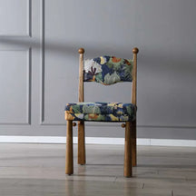 Ash Wood Furniture – Fabric Texture & Upholstered Dining Room Chairs for Elegance - View 13