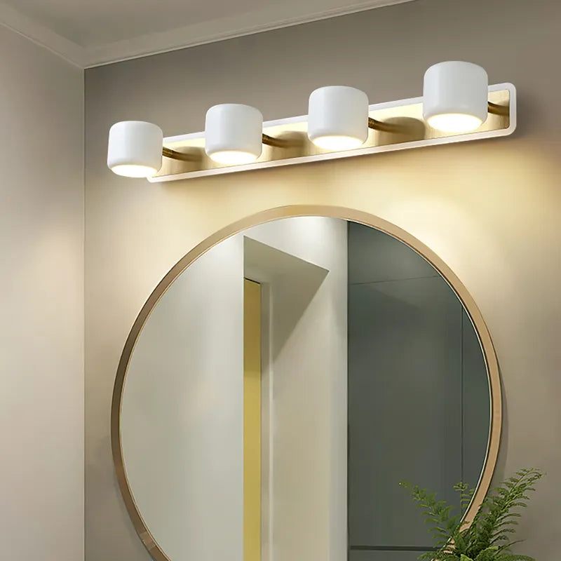 gold bathroom vanity light