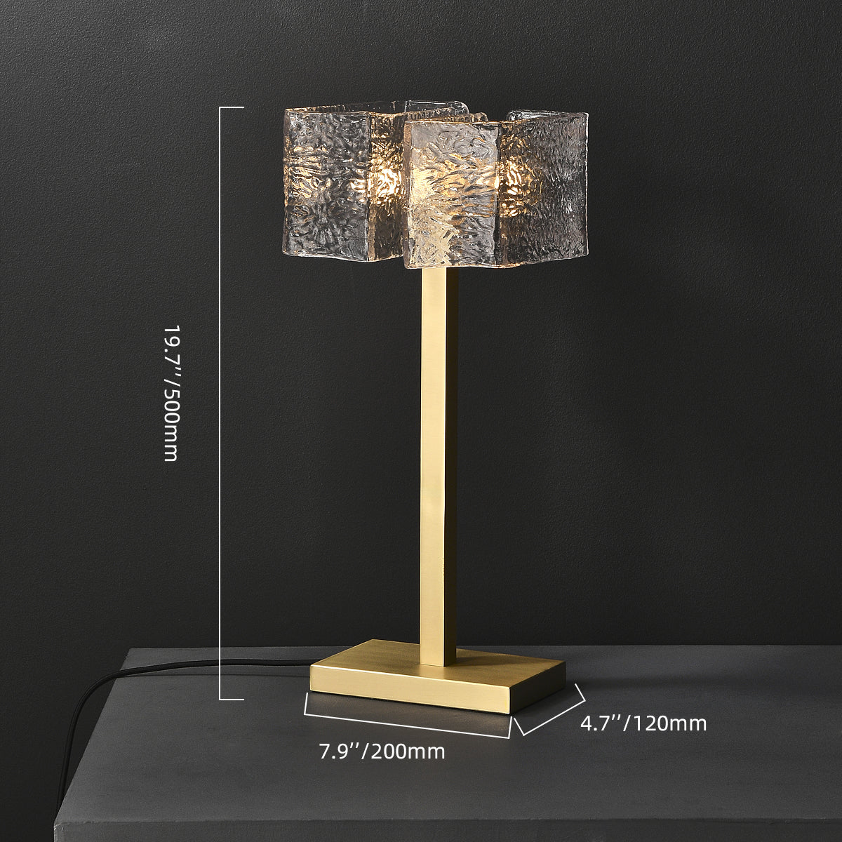 unique modern lampshade table lamp