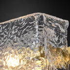 unique textured glass table lamp
