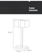 lampshade bedside table lamp