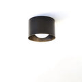 Vintage Brass Ceiling Spotlight, Simple Milky Glass Shade - View 4