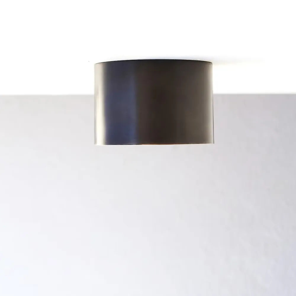 Vintage Brass Ceiling Spotlight, Simple Milky Glass Shade - View 7