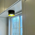 Vintage Brass Ceiling Spotlight, Simple Milky Glass Shade - View 10
