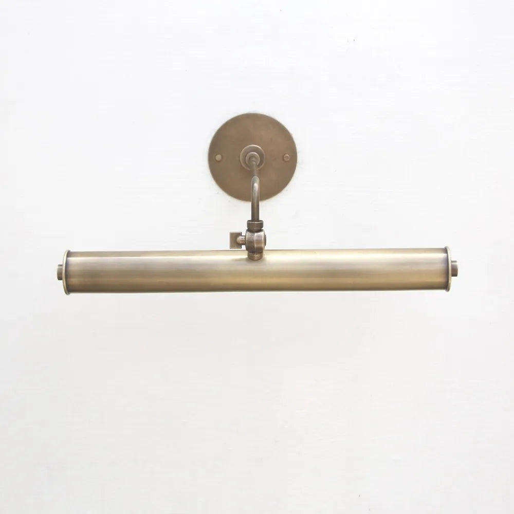 Vintage Brass Painting Lamp, Modern Art Wall Light for Home Decor