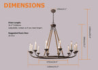 vintage candelabra chandelier lamp