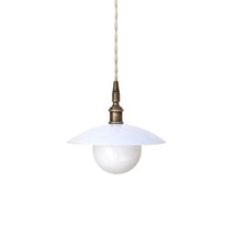 Vintage Glass Pendant Light – Industrial Kitchen Island Table Pendant Lamp