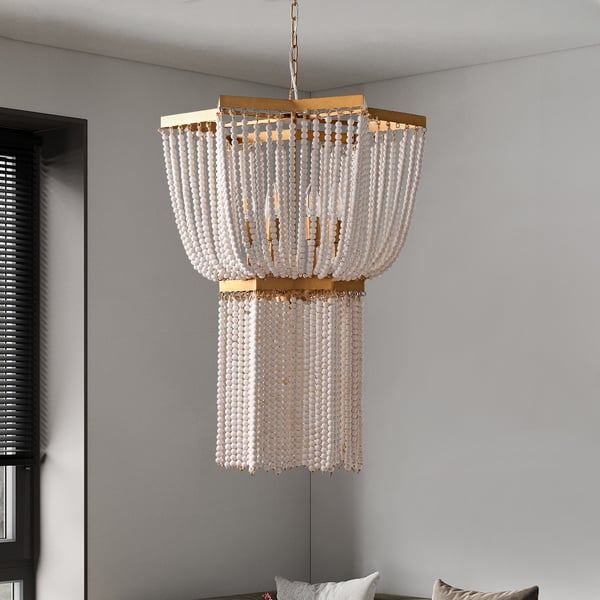 tassel boho chandelier