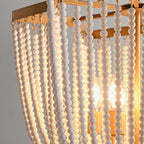 vintage 6-light chandelier
