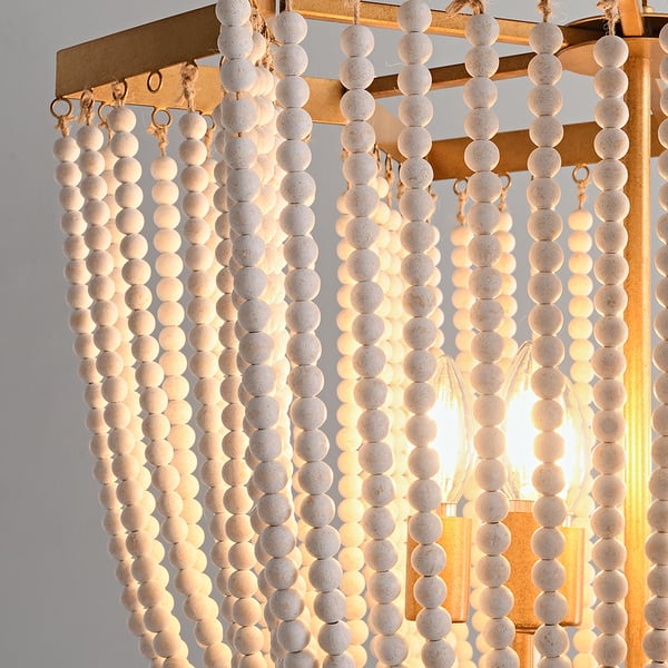 vintage 6-light chandelier