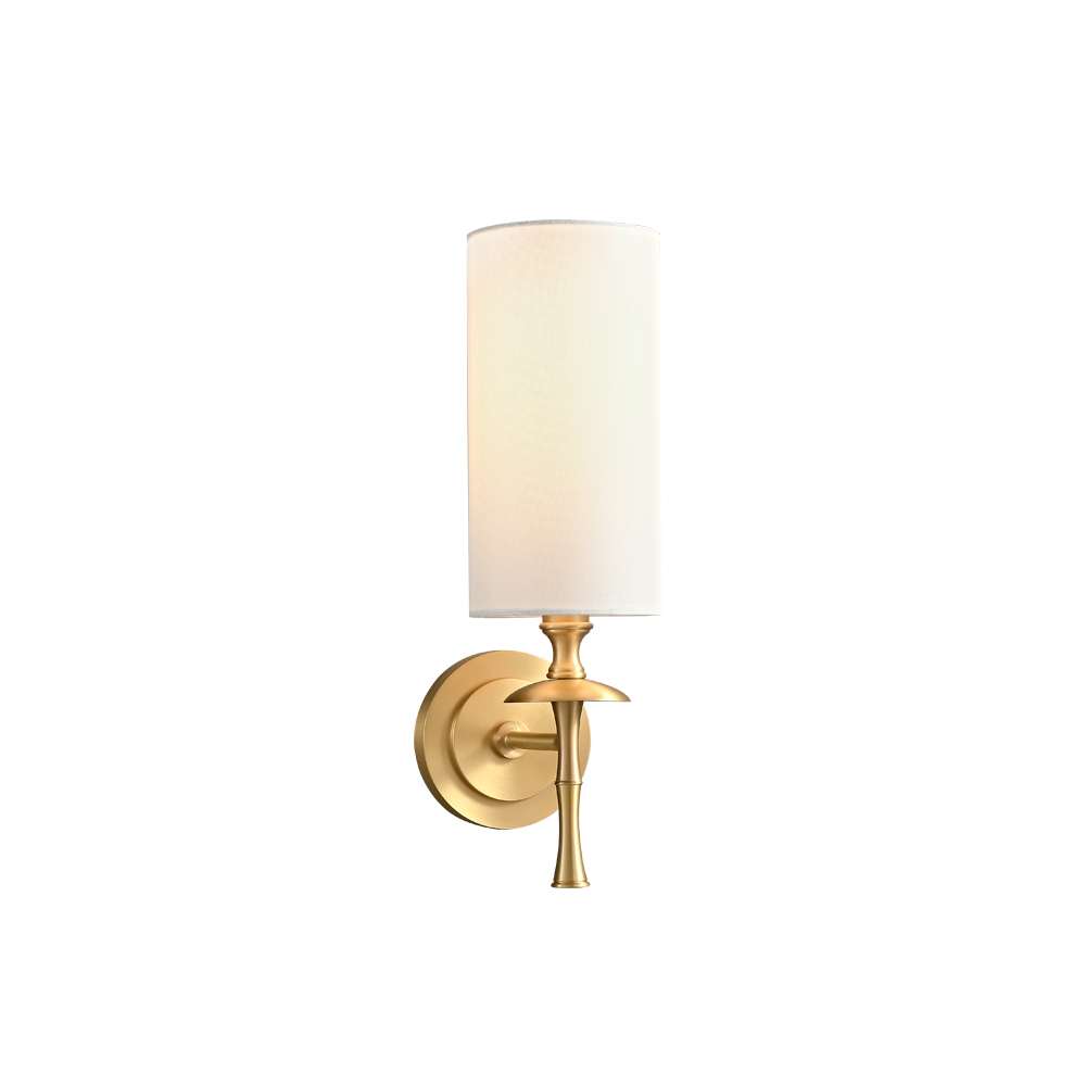 decorative single bulb sconce