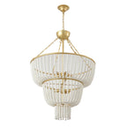 boho beaded chandelier