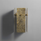 wall mounted glass lamp