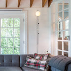 white wall light fixture