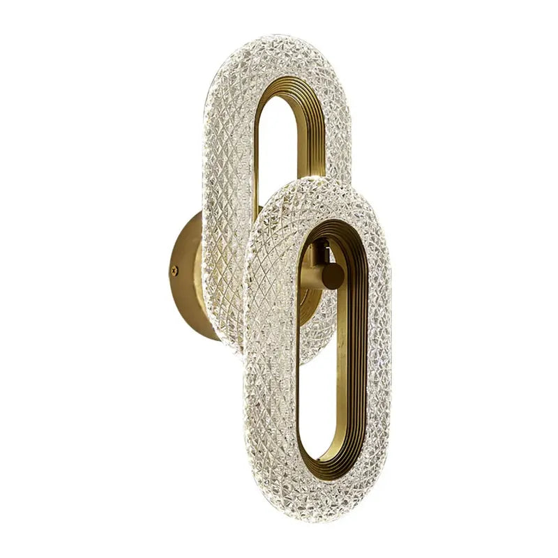 art deco gold wall sconce
