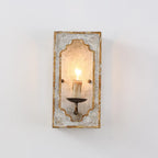 rustic candle wall lights