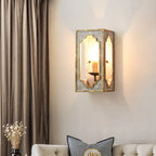cube candle sconces