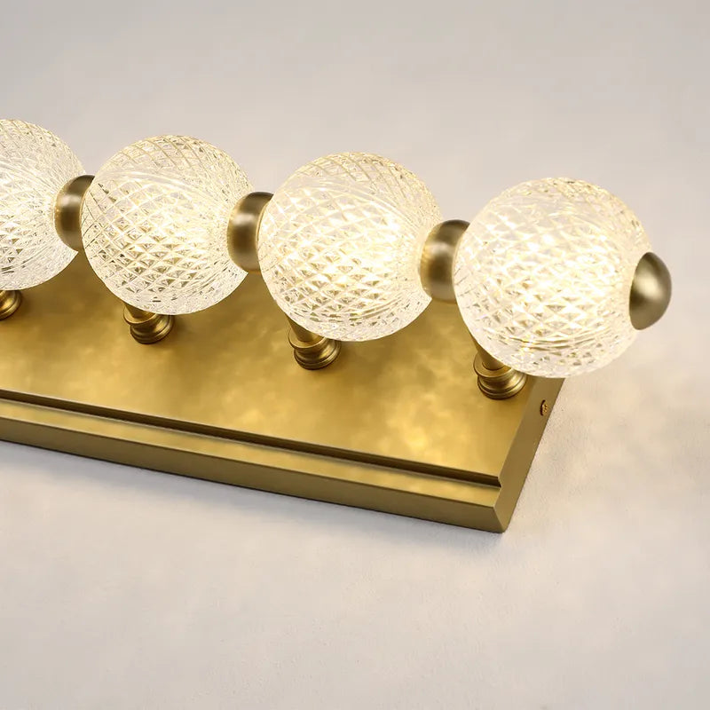 gold modern vanity lighting