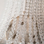 rustic beaded wall sconces