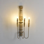 Wood Candle Wall Sconces