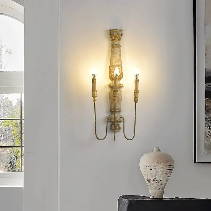 warm white candle sconces