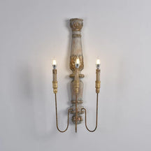 french wood sconces
