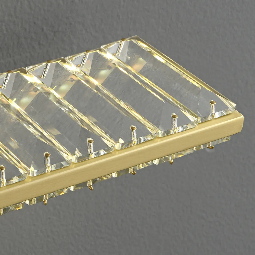 gold crystal sconces